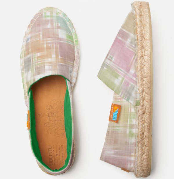 Espadril dengan Warna Pastel yang Lembut